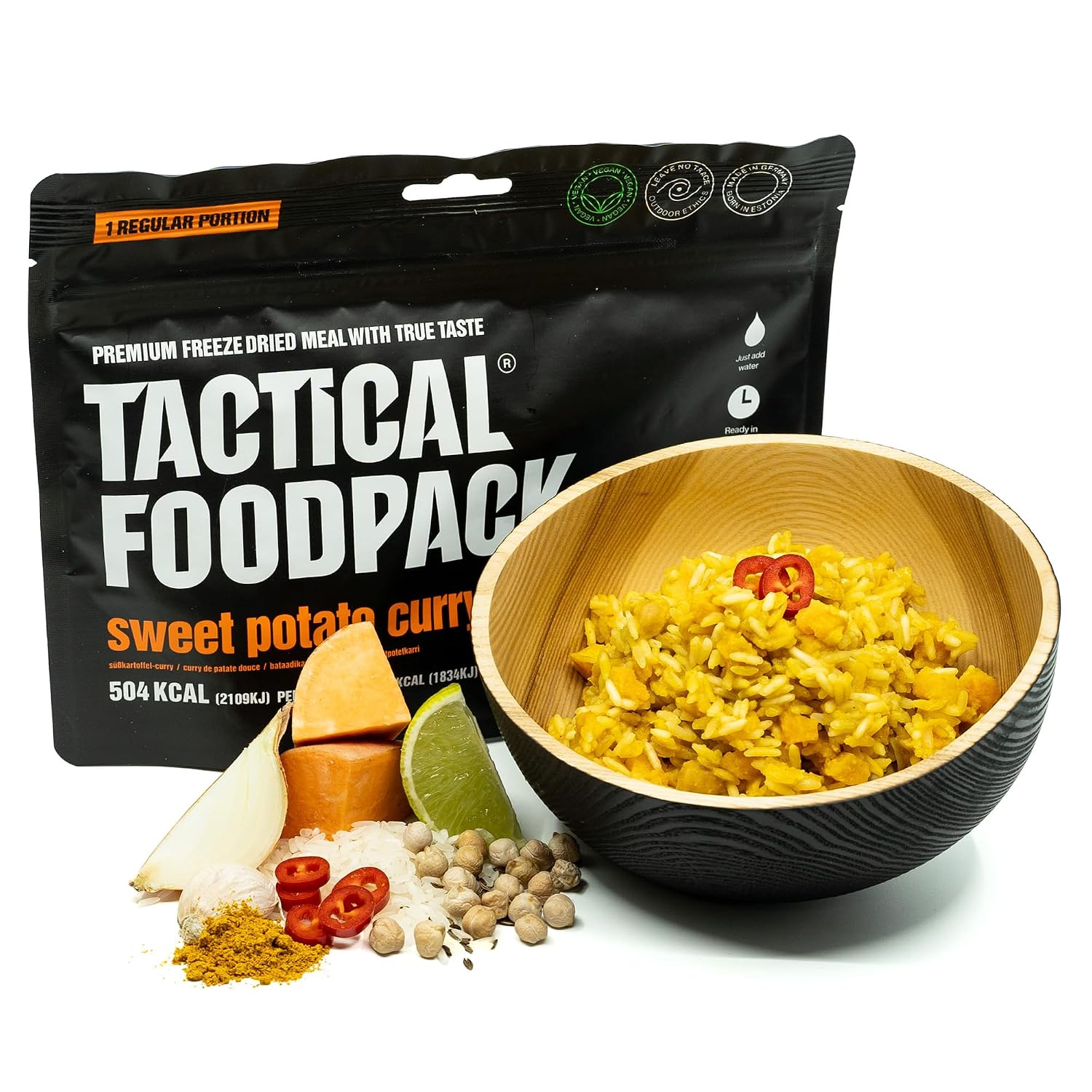 Tactical Food Pack Sweet Potato Curry (100g)